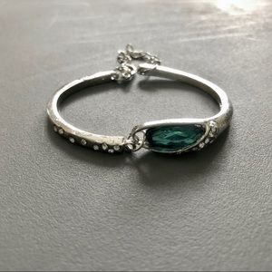 Blue Gen Silver Bracelet NWOT